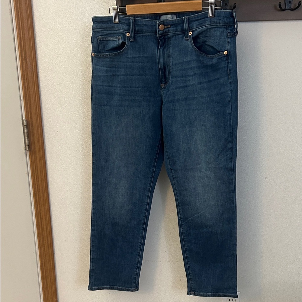 Univeral thread jeans blue high rise Slim Straight size 14/32R